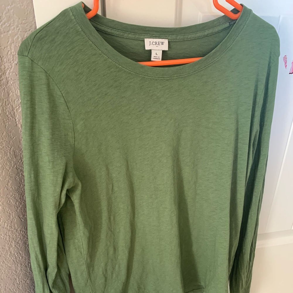 J Crew long sleeve tee